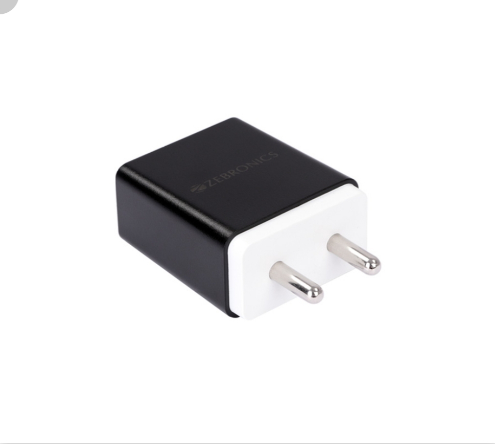ZEBRONICS MA532 3.1AMP DUAL USB CHARGER ADAPTER