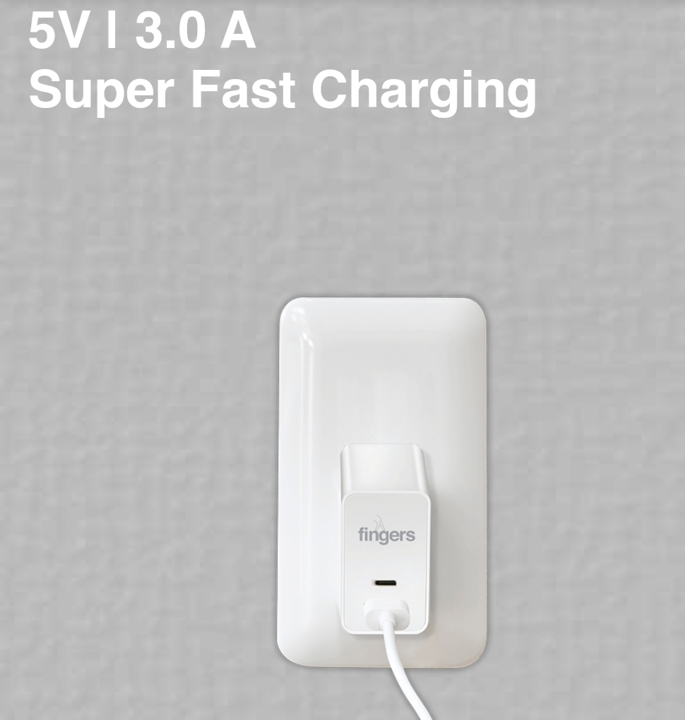 FINGERS PA FAST C CHARGER 3AMP ADAPTER - Image 4