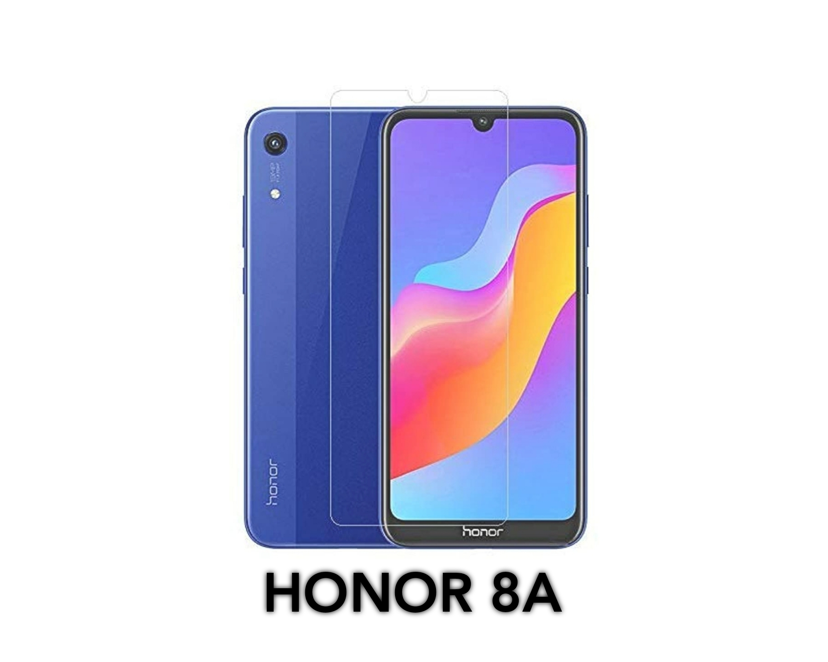 HONOR 8A NORMAL TEMPERED GLASS