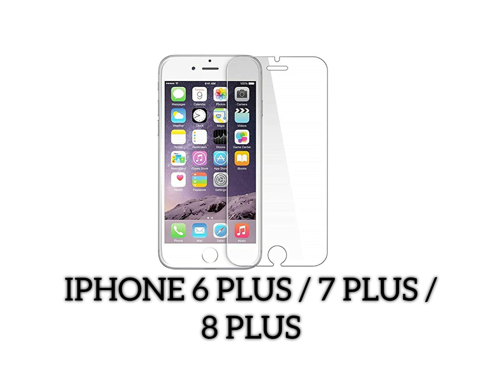 IPHONE 6 / 7 / 8 PLUS NORMAL TEMPERED GLASS
