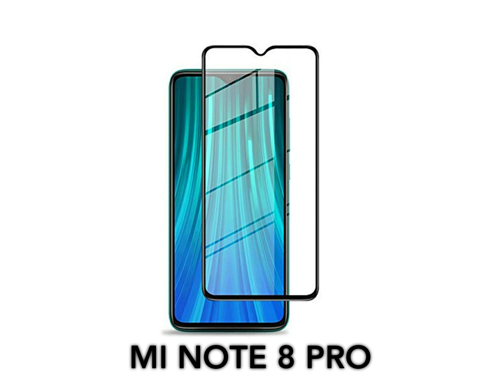 MI NOTE 8 PRO D+ TEMPERED GLASS