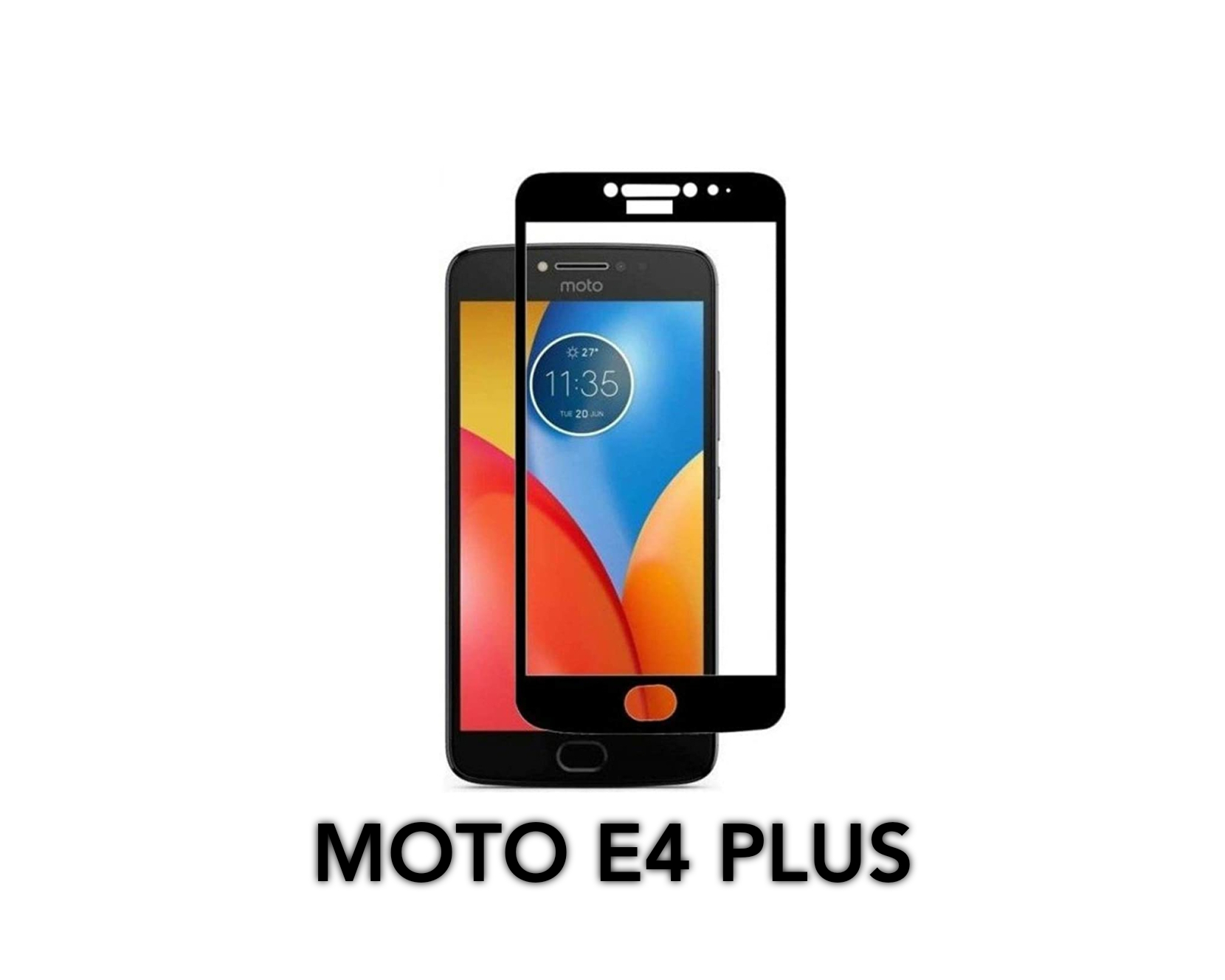 MOTO E4 PLUS 6H 11D TEMPERED GLASS