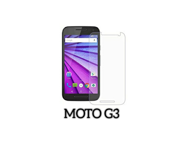 MOTO G3 NORMAL TEMPERED GLASS