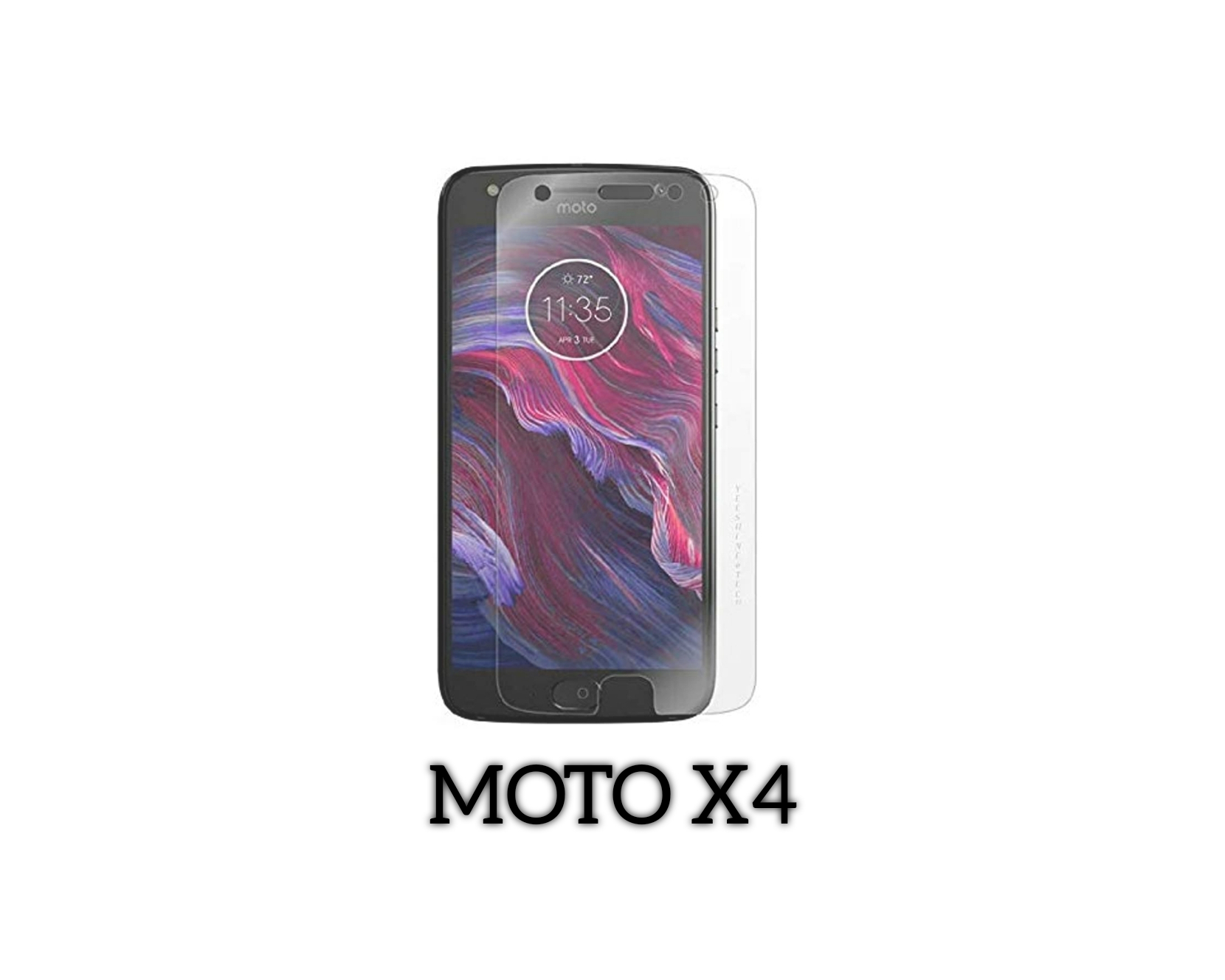 MOTO X4 NORMAL TEMPERED GLASS