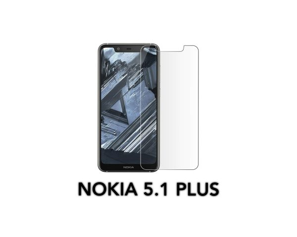 NOKIA 5.1 PLUS NORMAL TEMPERED GLASS