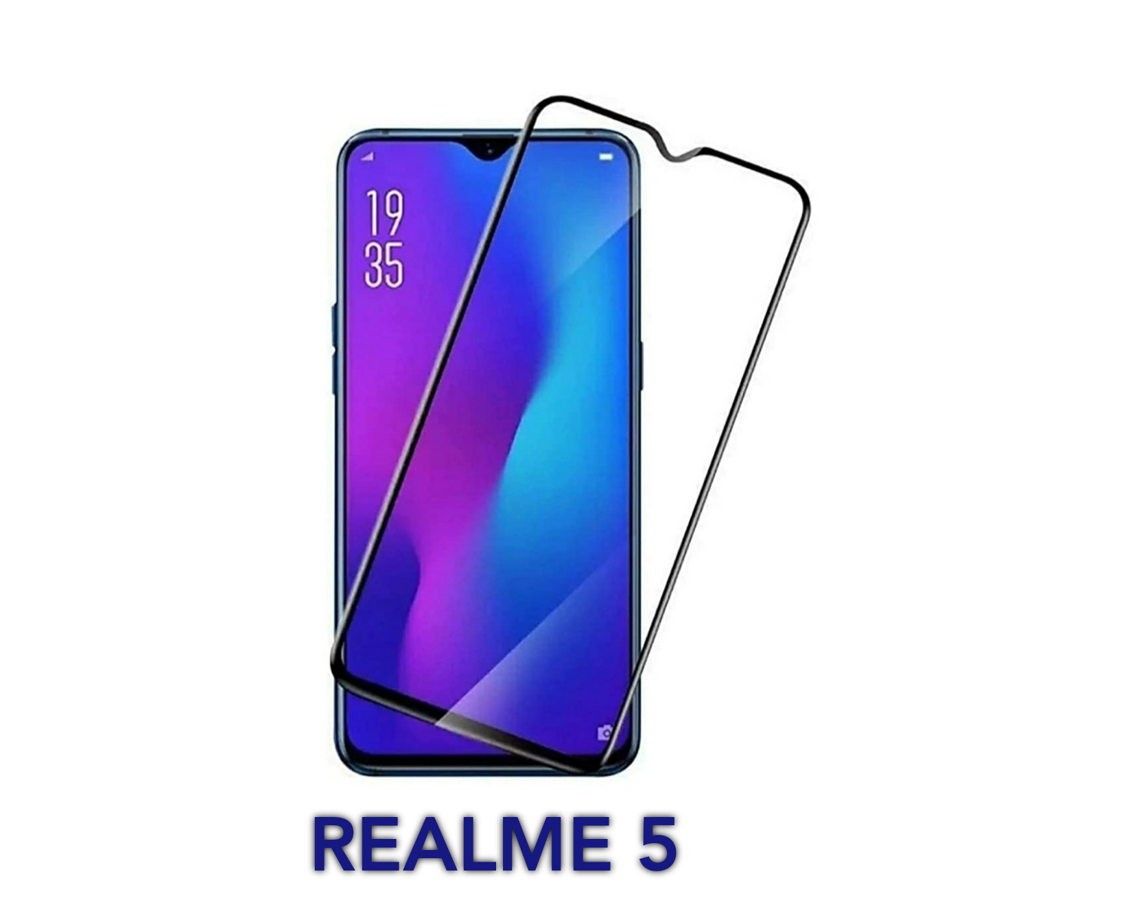 REALME 5 D+ TEMPERED GLASS