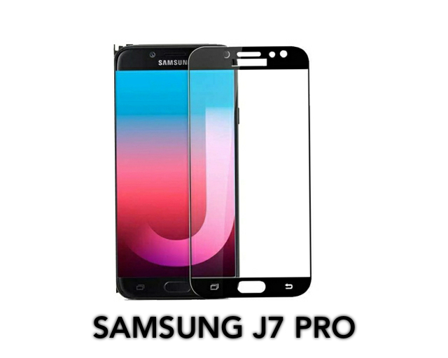 SAMSUNG J7 PRO 11D TEMPERED GLASS