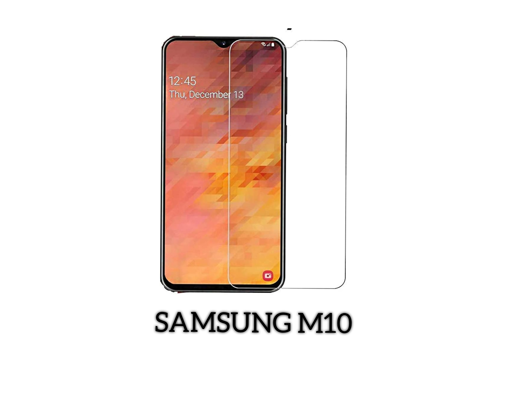 SAMSUNG M10 NORMAL TEMPERED GLASS