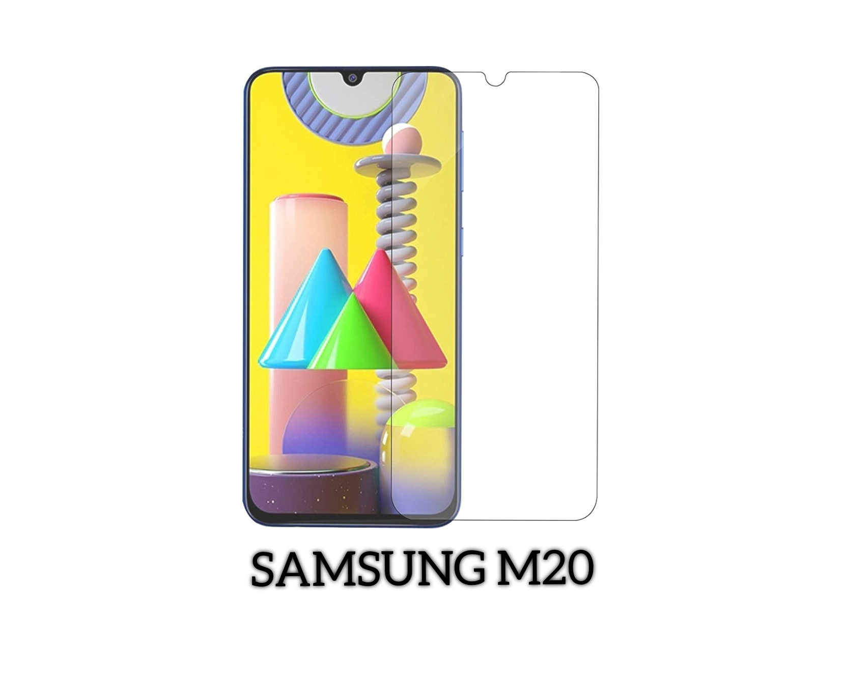 SAMSUNG M20 NORMAL TEMPERED GLASS