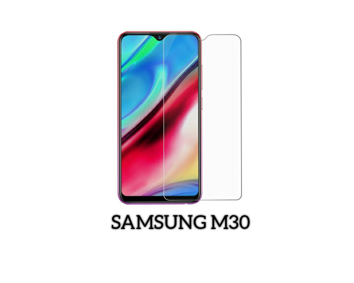 SAMSUNG M30 NORMAL TEMPERED GLASS