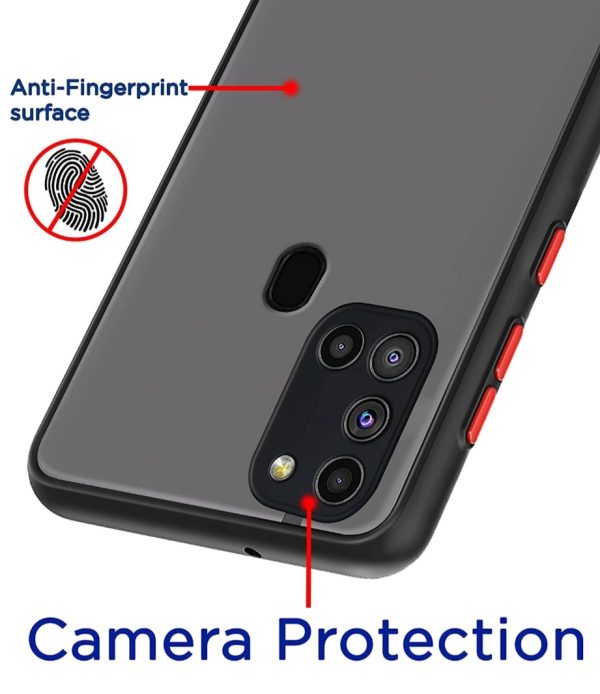 SAMSUNG GALAXY A21S SMOKE BACKCASE - Image 3