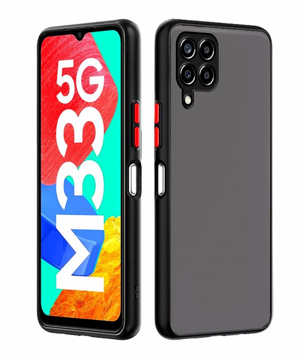 SAMSUNG GALAXY M33 SMOKE BACK CASE