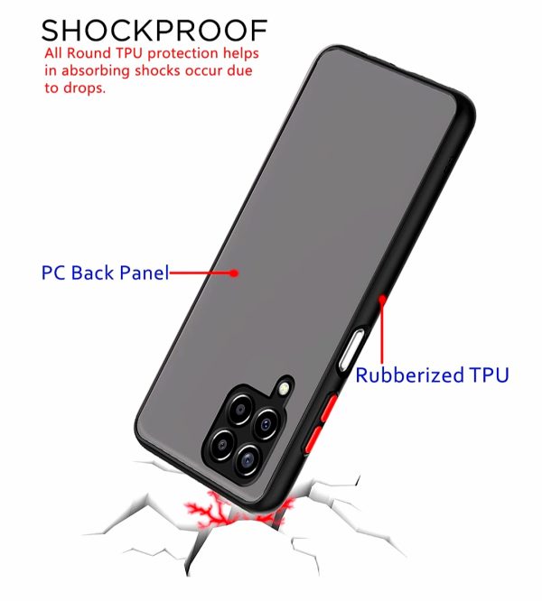 SAMSUNG GALAXY M33 SMOKE BACK CASE - Image 4