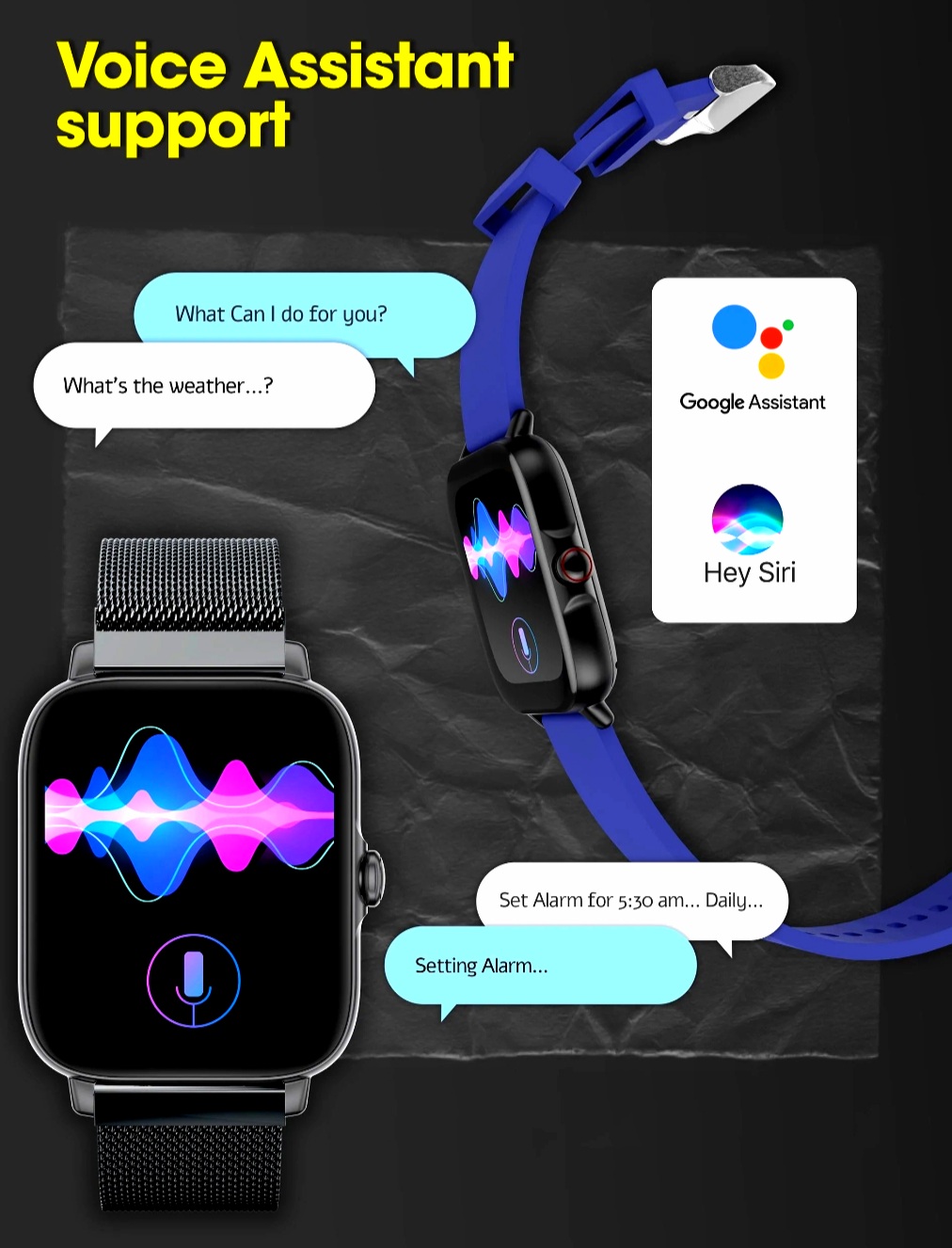 Zebronics Drip Smart Watch with Call Functions ( BLACK COLOR - UNISEX ) - Image 9