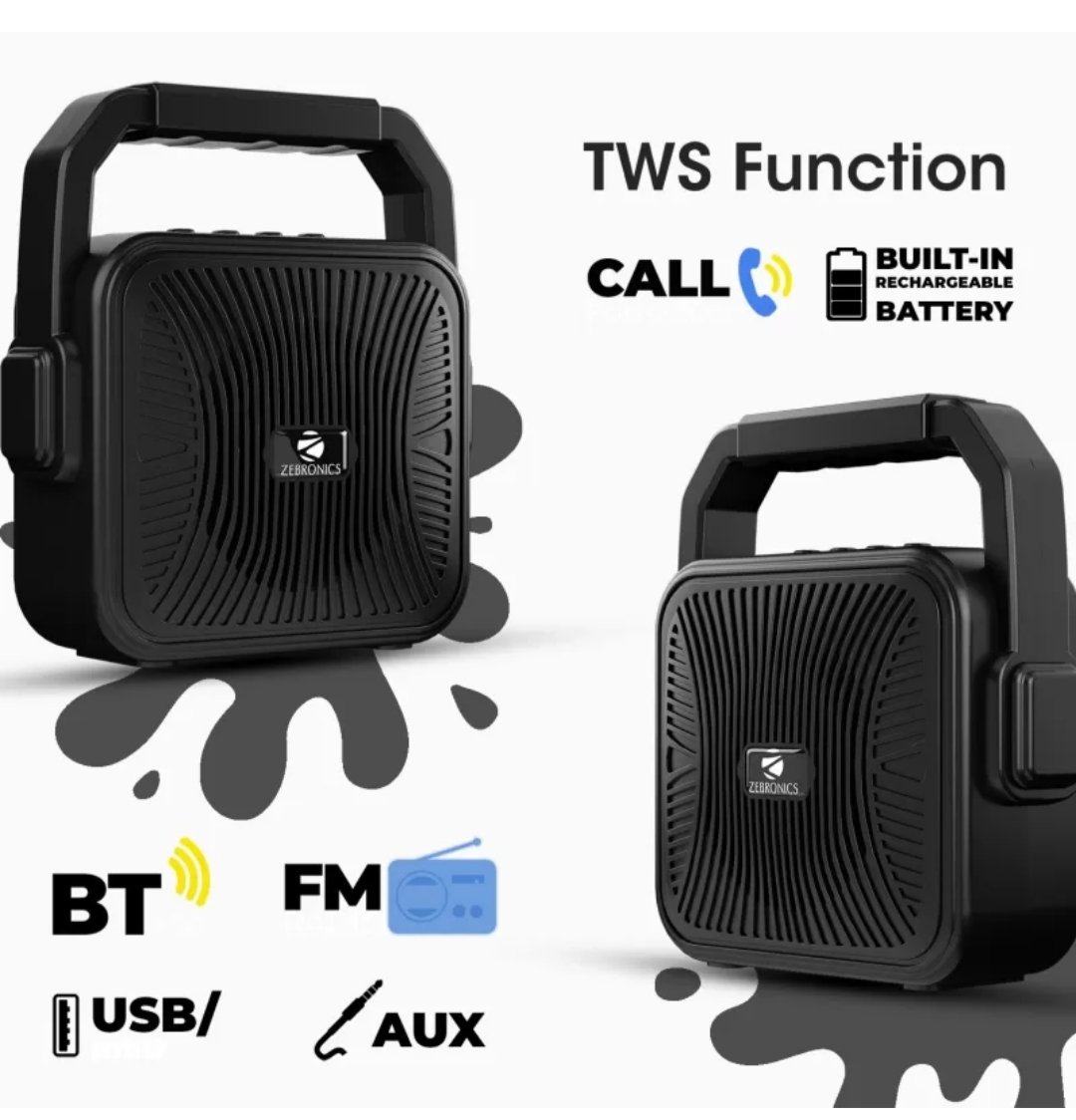 ZEBRONICS BLUETOOTH SPEAKER COUNTY 2 - Image 5