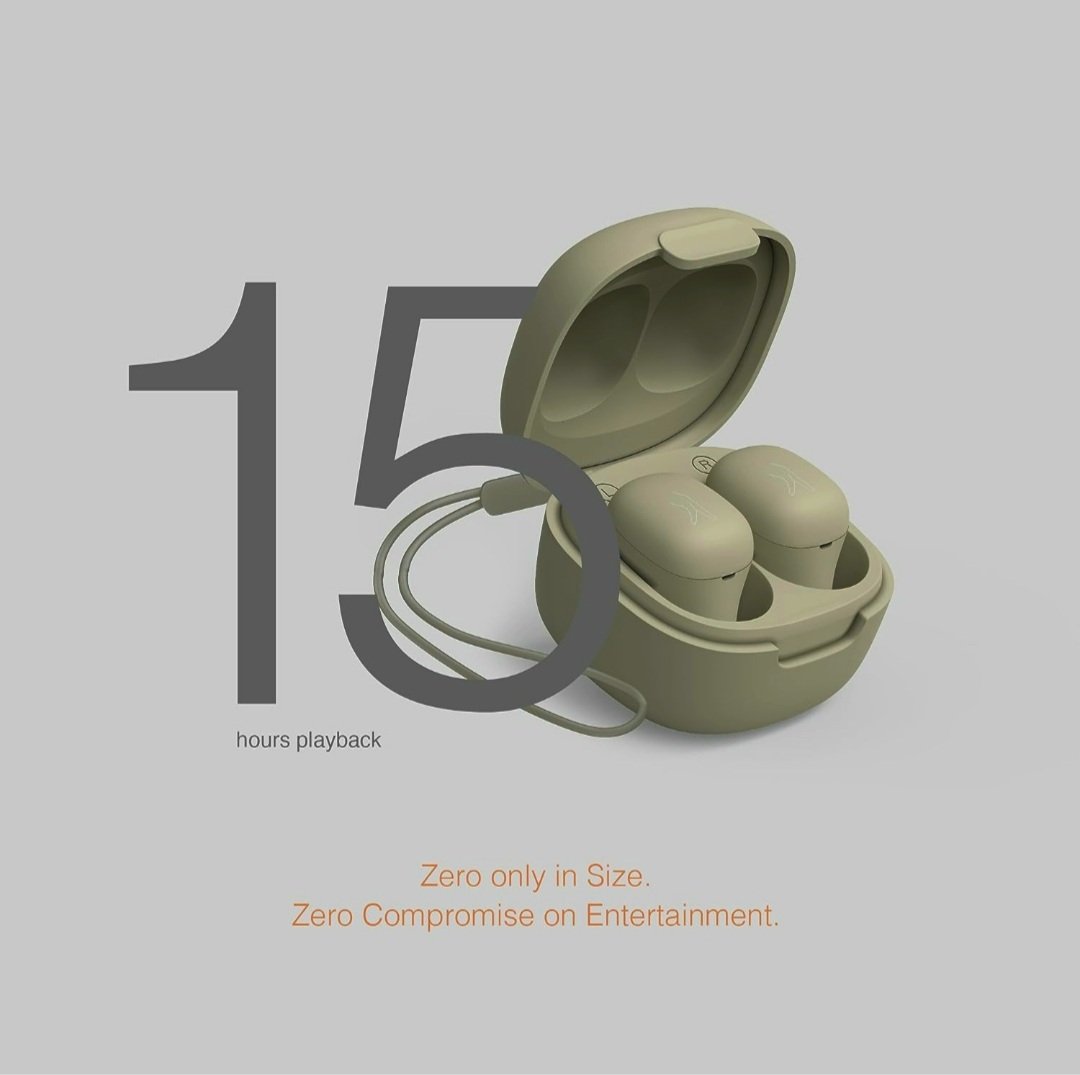 FINGERS SIZE ZERO EARBUDS SAGE GREEN - Image 5