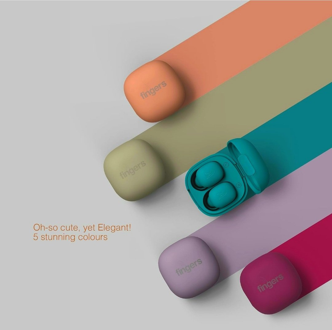 FINGERS SIZE ZERO EARBUDS SUNSET PEACH - Image 2