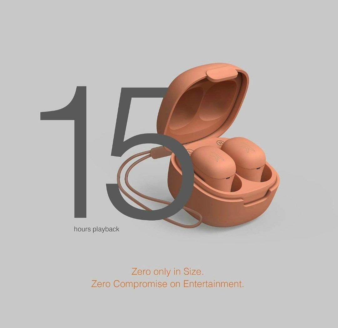 FINGERS SIZE ZERO EARBUDS SUNSET PEACH - Image 4
