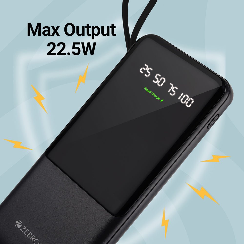 ZEBRONICS MB10000 S14 POWER BANK - Image 7