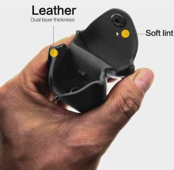 Case Compatible with Airpods Pro & Boat 161 for Men & Women ( BLACK ) - Image 2