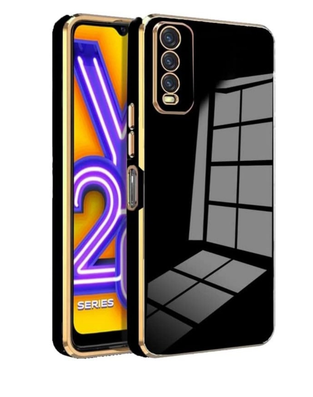 VIVO Y20 CHROME BACKCASE - Image 3