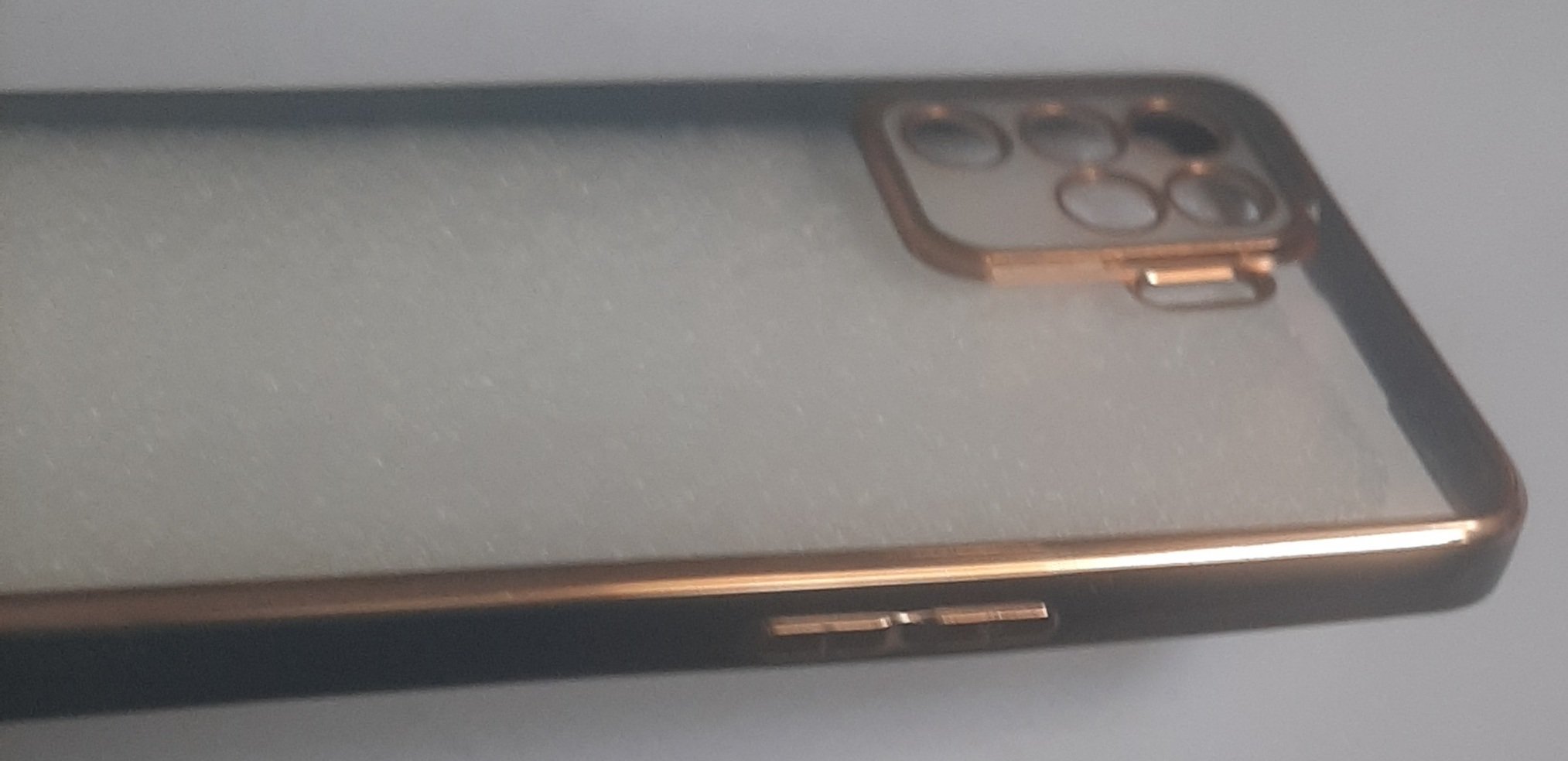 OPPO F19 PRO TRANSPARENT BACK CASE - Image 2